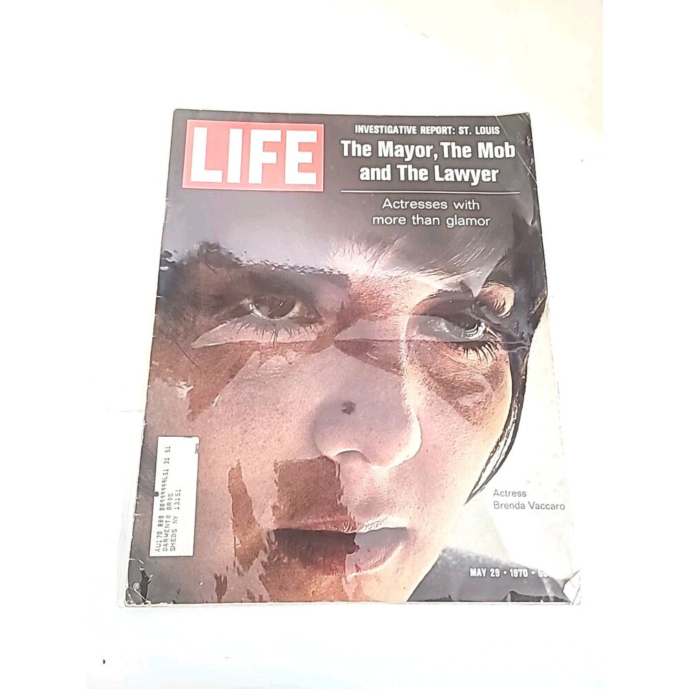 VTG Life Magazine May 29 1970 Actresses With More Than Glamour Brenda Vaccaro